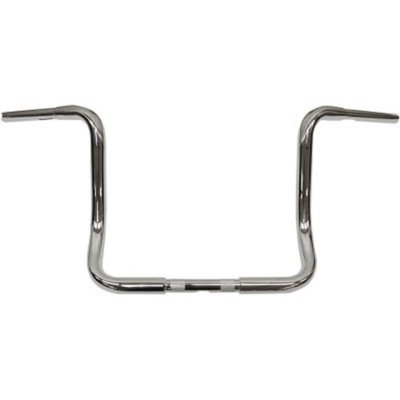 LA Choppers Chrome 1 1/4'' Ape Hanger Handlebars 12'' Harley Batwing Fairing FLHT