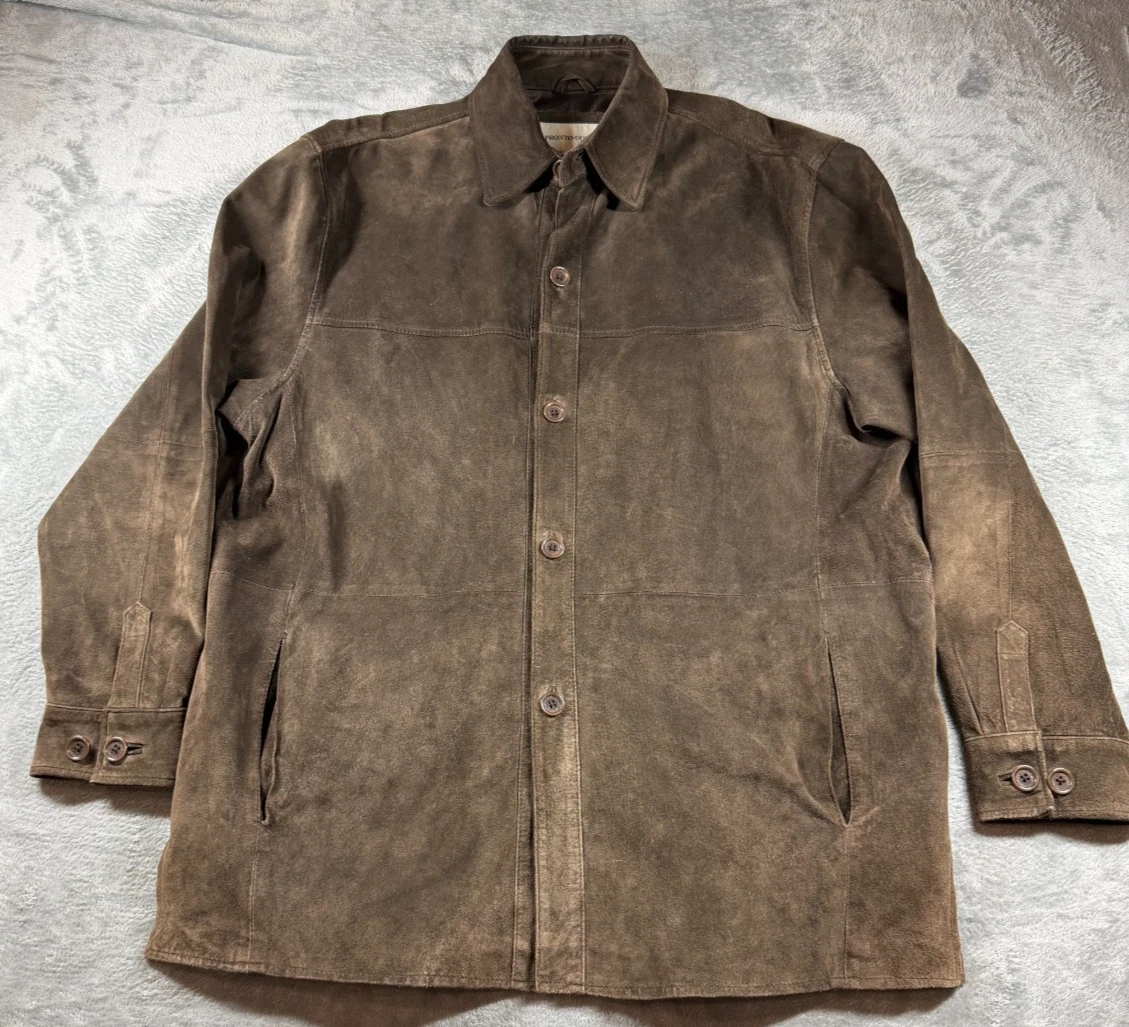 【PRONTO UOMO】Faux Suede Half Coat Pronto Uomo Coats, Jackets & Vests Leather Outer Shell for Men for
