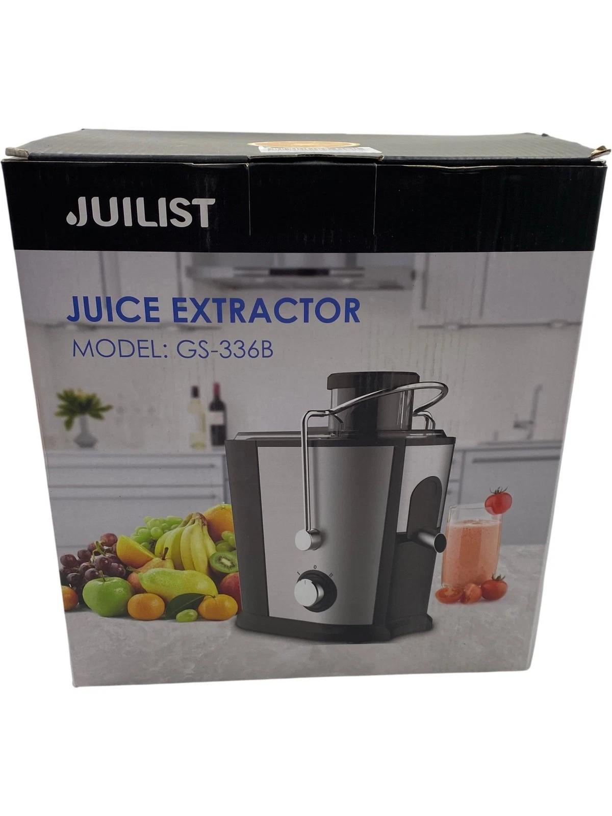 Juiceman Juice Extractor Model GS-336B Stainless Steel Black 1 XJV001
Opens in a new window or tab