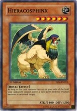 YuGiOh Hieracosphinx (V.1) TLM-SP012 Super Rare Spanisch Played 1st