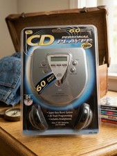 TOZAJ Portable Personal CD Player ATC-104 New in Box NIB 60 SECOND ANTI SKIP