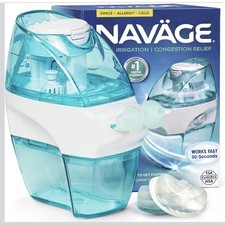 BRAND NEW NAVAGE STARTER BUNDLE   NASAL IRRIGATION SYSTEM KIT with 30 SaltPods 