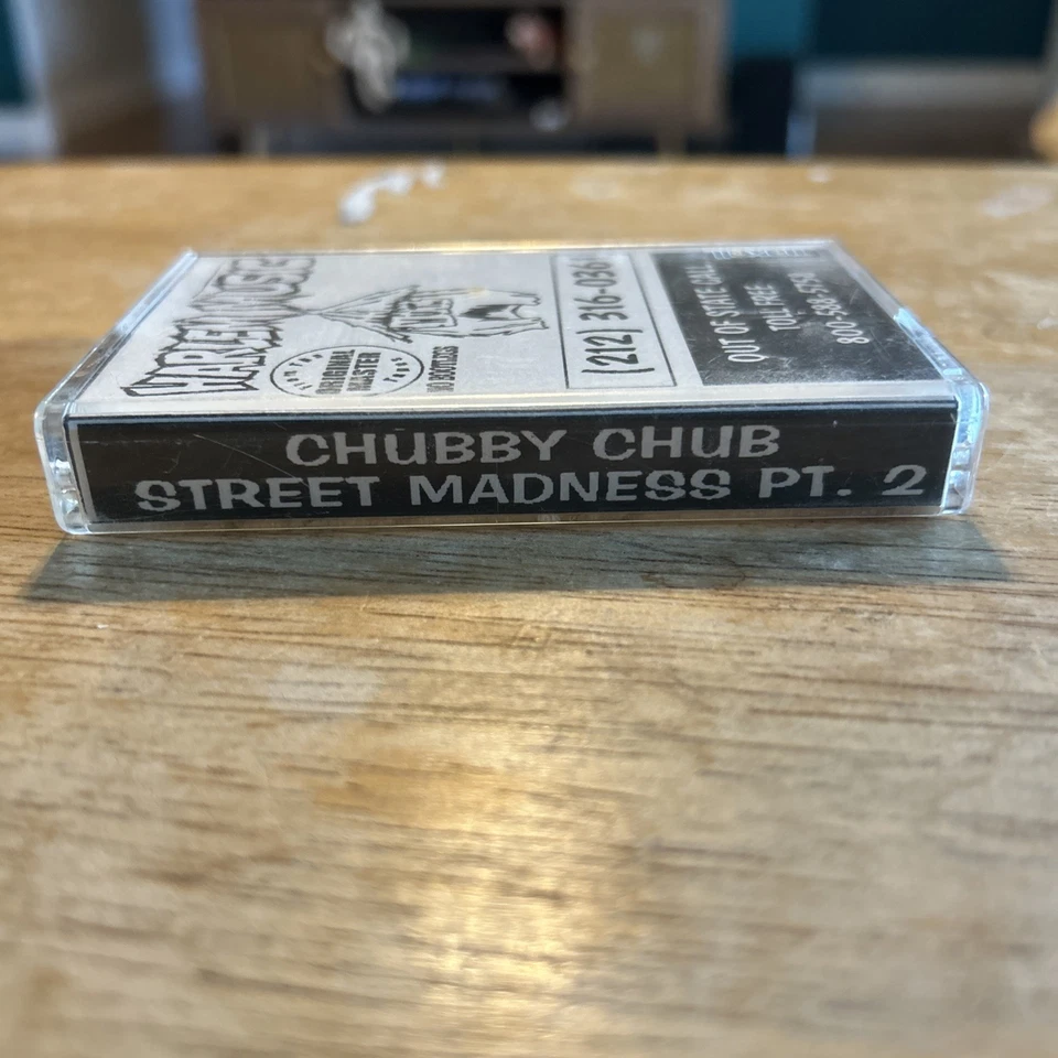 Harlem Music Hut Chubby Chub Street Madness Pt 2 Cassette Tape 1990’s - Image 2 of 4