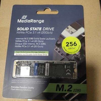 MediaRange SSD 256GB M.2 NVMe 