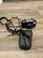 Pentax IQZoom 120 35mm film Point  Shoot Camera SMC Pentax Zoom Lens. Working