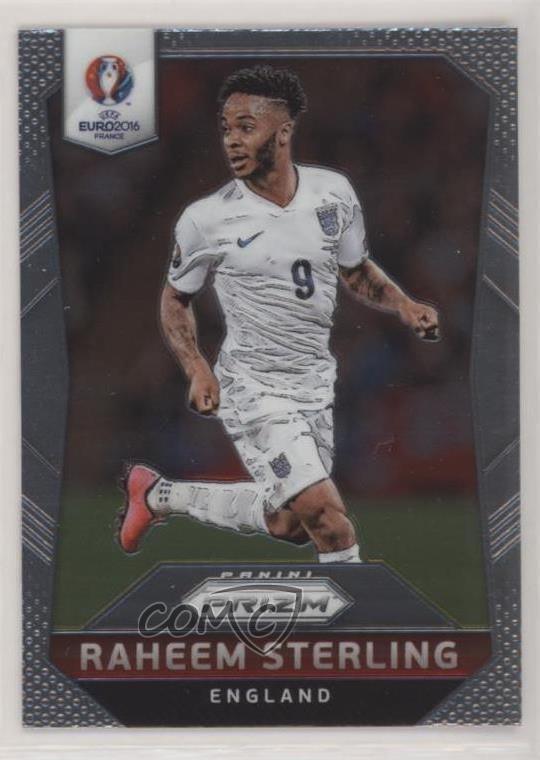 2016 Panini Prizm UEFA Euro Raheem Sterling #64 g7i