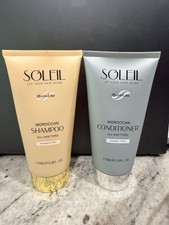 Soleil HydroLine Moroccan Shampoo  Conditioner Set 5.9 oz Each NEW