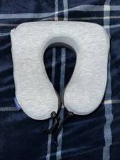 Trtl Memory Foam Travel Neck Pillow Gray Napfun