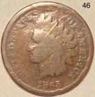 1865 Indian Head Penny Cent