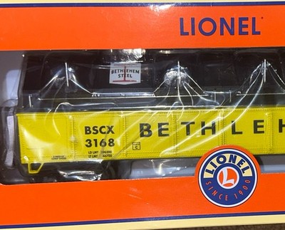 LIONEL 2043133 BETHLEHEM STEEL GONDOLA #3168 Coil Car STANDARD O