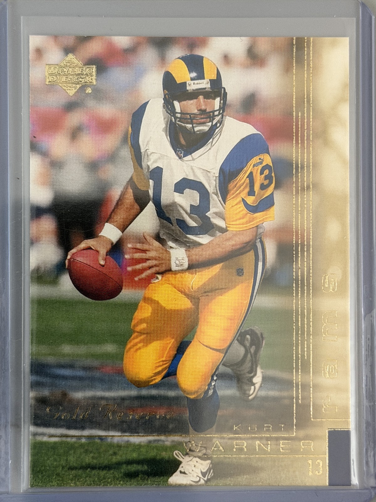 2000 Upper Deck Gold Reserve - Kurt Warner #135