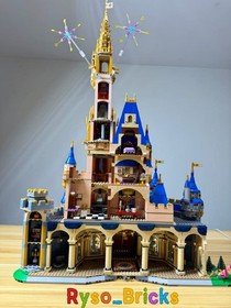 LEGO 43222 Disney Castle Used  with  Instructions Disassembled by Build Steps