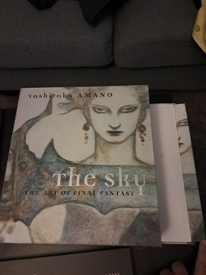 The Sky: The Art Of Final Fantasy Slipcase Edition Yoshikata Amano Books.