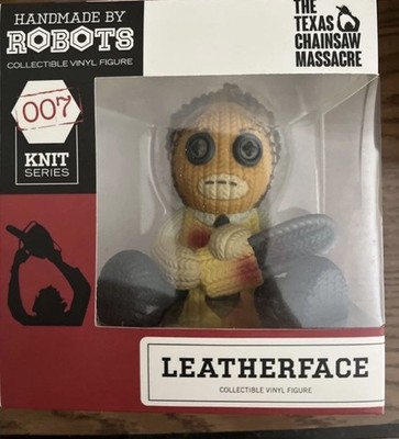 Leatherface Handmade By Robots 12  003 Vinyl Knit Series Chainsaw Massacre NEW 