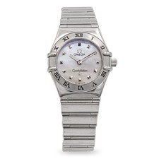 Omega Constellation My Choice Stainless Steel MOP Dial Quartz Women's Watch