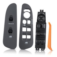 56049805AB Driver Passenger Window Switch with Bezel Grey Fit for Dodge Ram