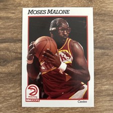 1991-92 NBA Hoops - Moses Malone #2