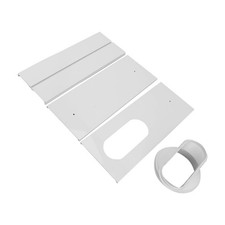 Air Conditioner Window Vent Kit PVC Easy Installation Seamless Universal