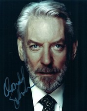 Donald Sutherland signed 8x10 Photo Picture autographed Pic includes COA