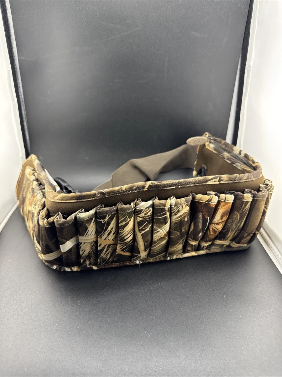 Porte-cartouches Avery Mossy Oak - Ceinture De Munitions Réglable - Néoprène Camouflage