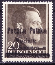 PL 025 Poland Polska Rudnik local issue Fi 6 II ** only 35 printed expertised