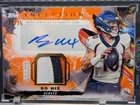 Bo nix Auto /25 Topps Inception Patch Auto | Jersey # Color Match Broncos RC