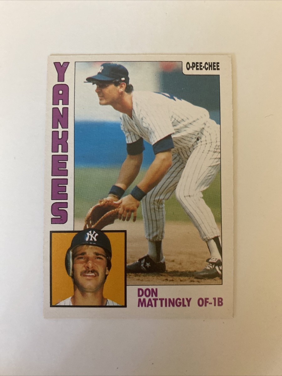 1984 O-Pee-Chee Baseball Don Mattingly New York Yankees