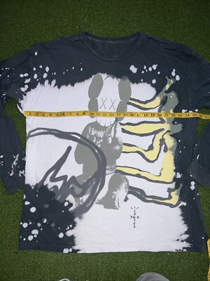 Travis Scott Cactus Jack x Kaws For Fragment L/S Long Sleeve