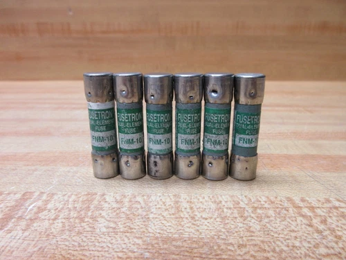 Buss FNM-10 Bussmann Fuse Cross Ref 4XC13 (Pack of 6)