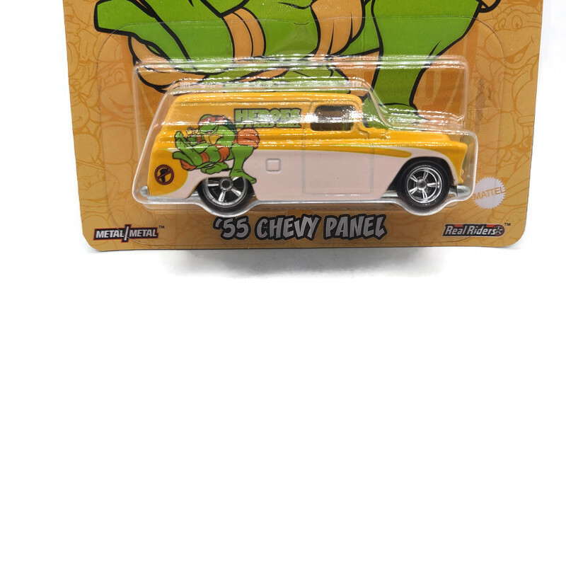 Hot Wheels Premium Teenage Mutant Ninja Turtles 55 Chevy Panel New