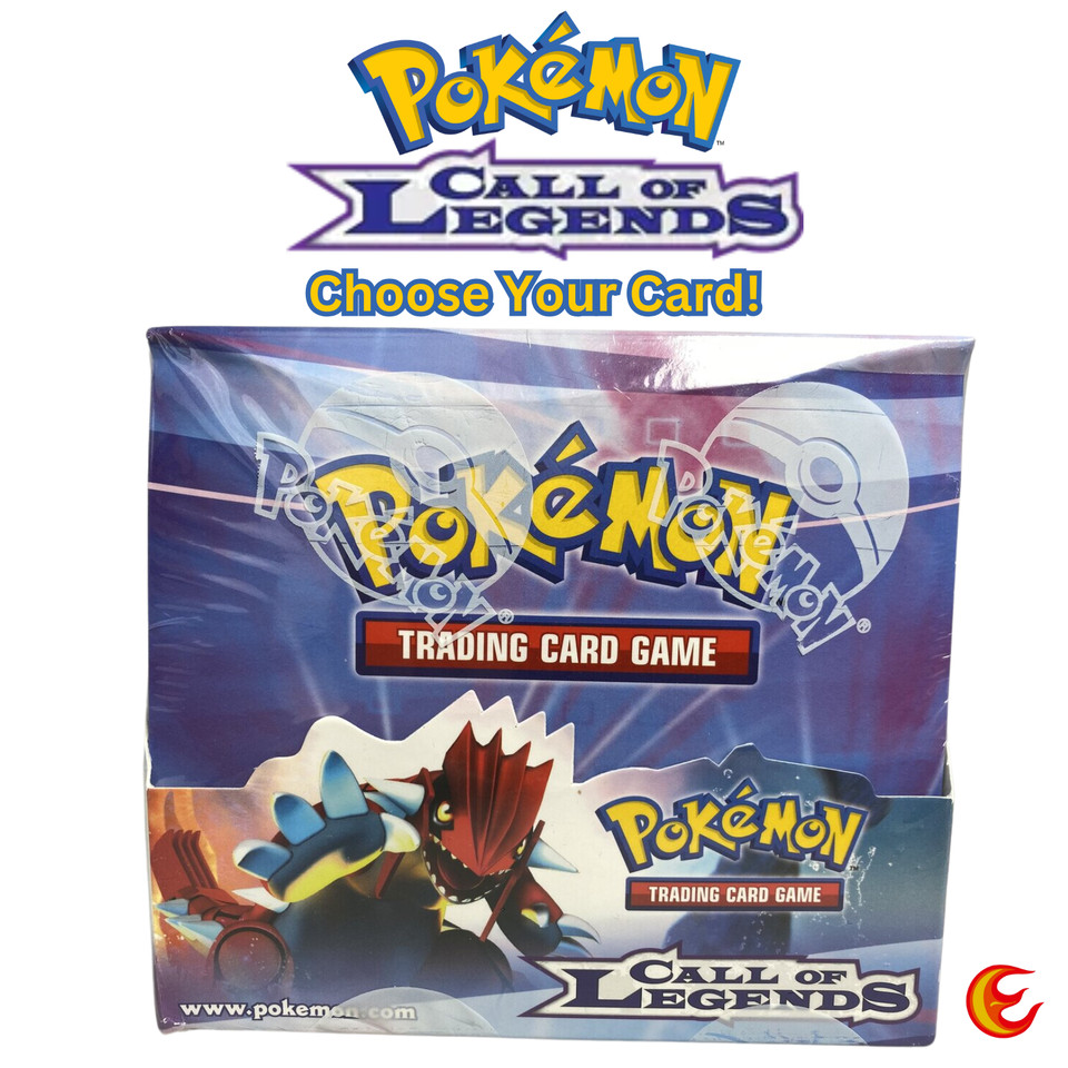 Pokemon Call Of Legends Choose Your Card 2011 Vintage NM/LP