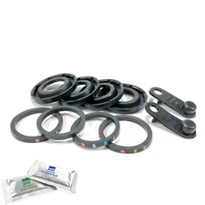 REAR BRAKE CALIPER REPAIR KIT 28/30 SEALS FITS: AUDI Q7 06-15 BREMBO BCK2704B
