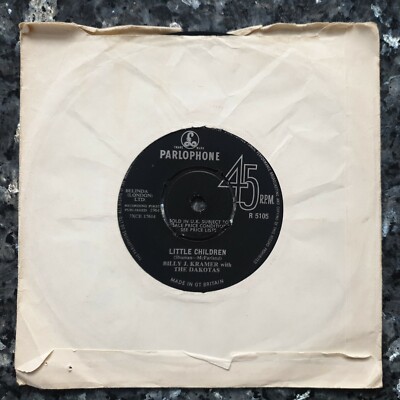 Billy J. Kramer & The Dakotas - Little Children / They Remind Me Of You (R 5105)