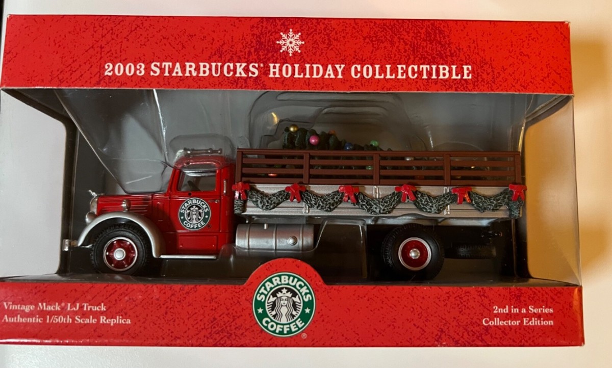 Starbucks Coffee Holiday Collectible CORGI Diecast Holiday Mack
