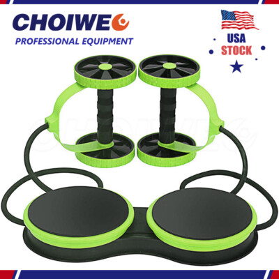 Multi-Function Double Ab Roller Wheel New Version Ab Wheel Exercise And Fitness
