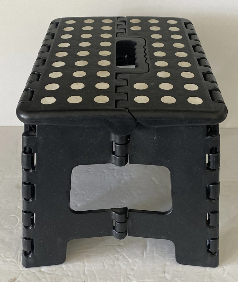 Step Stool Folding Easy Home Premium Quality 9” Tall For Home And Kitchen - Image 4 of 4