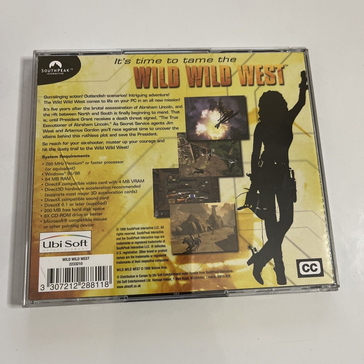 Wild Wild West The Steel Assassin PC CD-ROM Windows Game | eBay UK