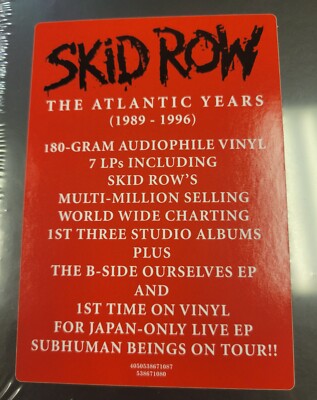 The Atlantic Years (1989-1996) by Skid Row (Record, 2021) for sale