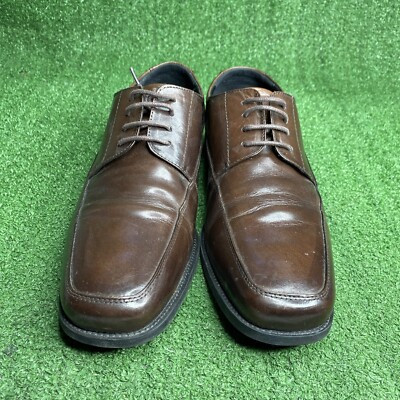 Kenneth Cole Reaction Brown Leather Dress Shoes Men display picture 3