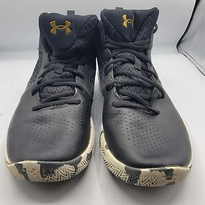 Under Armour Lockdown 5 Mens 11 Black Leather Basketball Shoes 3023949-003 Under Armour Lockdown 5 Mens 11 Black Leather Basketball  main image 4