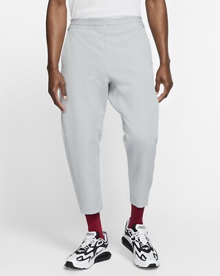 Nike Men's Sportswear Tech Pack Loose Fit Woven Crop Pants Grey AR1562-077 XL | eBay