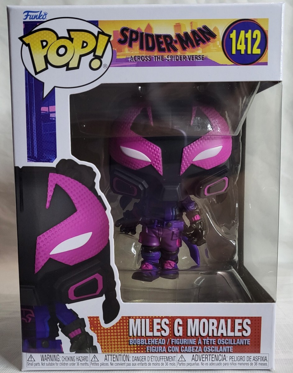 Spider-Man: Across The Spider-Verse Miles G Morales Funko