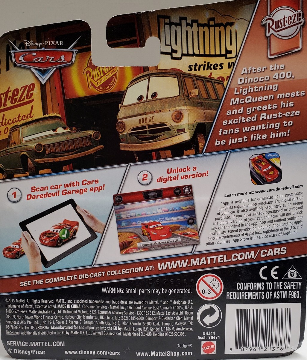 MATTEL DISNEY PIXAR CARS MICHAEL SPARKBER RUSTEZE | eBay