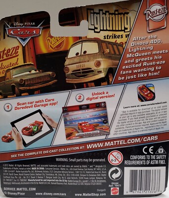 MATTEL DISNEY PIXAR CARS MICHAEL SPARKBER RUSTEZE | eBay
