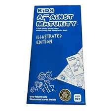 Kids Against Maturity Joke King Card Game Funny Hilarious White Red EUC