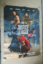 DC JUSTICE LEAGUE - OFFICIAL PROMO POSTER FOR FILM RELEASE NOVEMBER 17