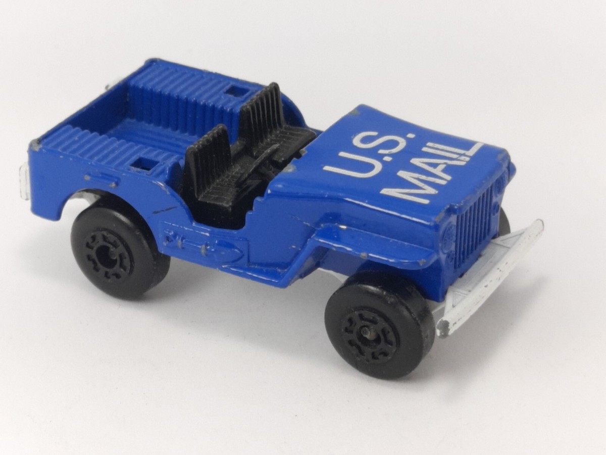 マッチボックス　 U.S. Mail Jeep ミニカー Vintage Matchbox Superfast Lesney US Mail Jeep 1/64 Diecast