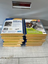 10x Kensington MicroSaver Combination Cable Lock Notebook