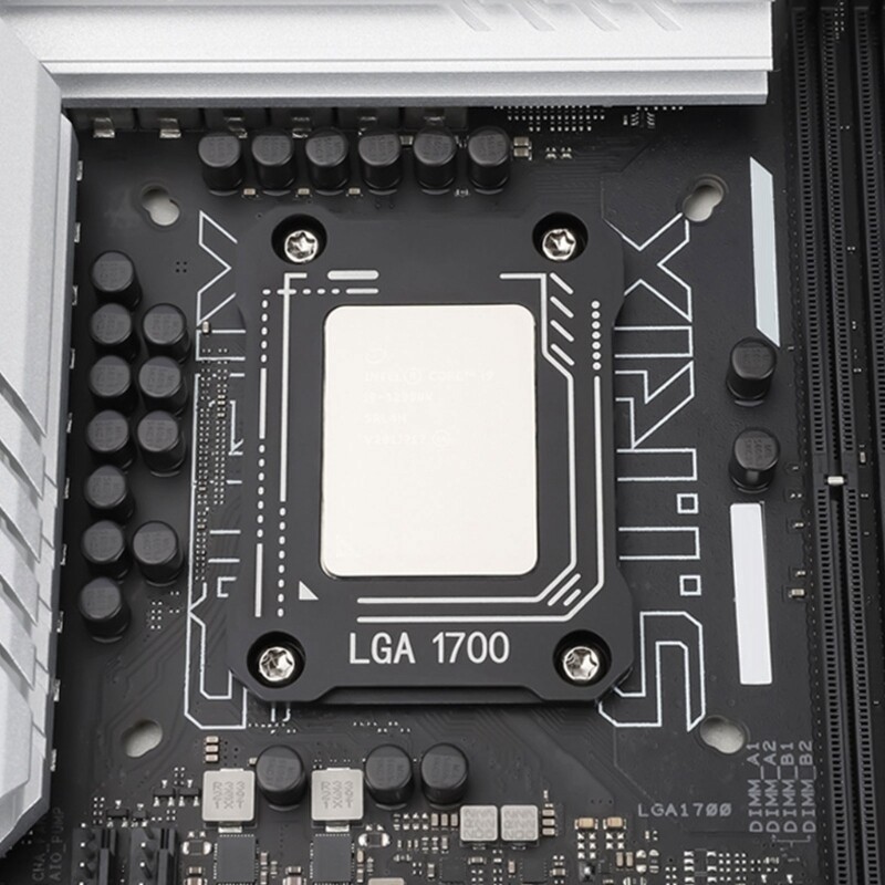 Tag Frame Curves Curves Pressure Plate CPU Contact Frame for LGA1700BCF BLACK ...