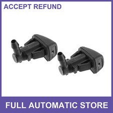 Car Windshield Washer Nozzle Wiper Spray Jet Two Custom For Chevrolet Cruze